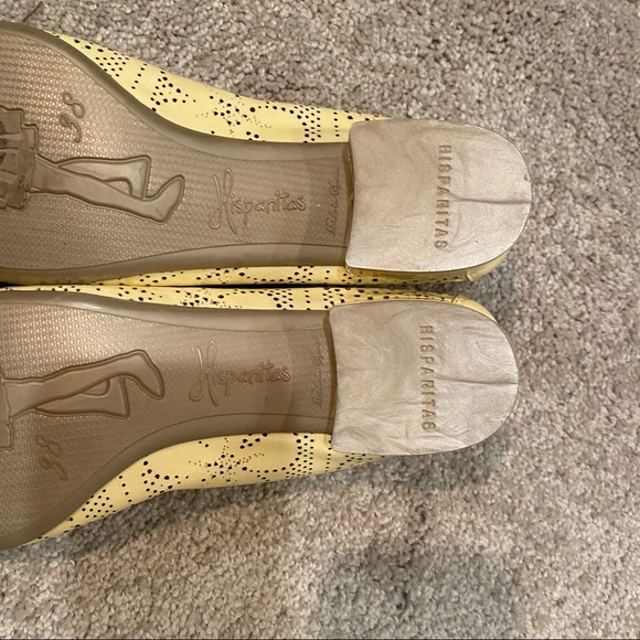 EUC Hispanitas Yellow Ballet Flats - Picture 4 of 7